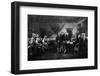 1976 John Trumbull's Rendering of the Signing of the Declaration of Independence-null-Framed Photographic Print