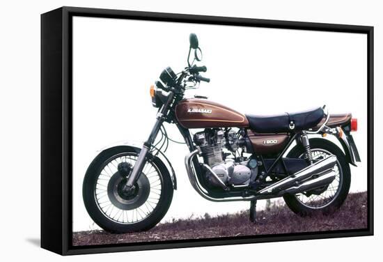 1976 Kawasaki Z900-null-Framed Stretched Canvas