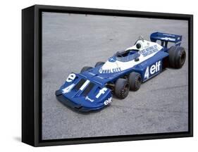 1977 Elf Tyrrell P34-null-Framed Stretched Canvas