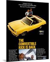 1977 Mustang Convertible Kick-null-Mounted Premium Giclee Print