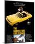 1977 Mustang Convertible Kick-null-Mounted Art Print