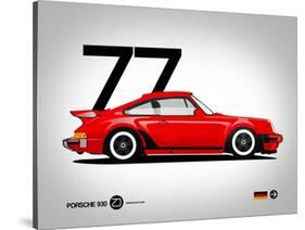 1977 Porsche 930-NaxArt-Stretched Canvas