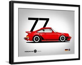 1977 Porsche 930-NaxArt-Framed Art Print