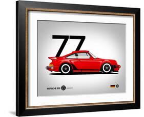 1977 Porsche 930-NaxArt-Framed Art Print