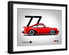 1977 Porsche 930-NaxArt-Framed Art Print