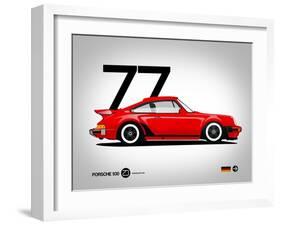 1977 Porsche 930-NaxArt-Framed Art Print