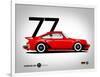 1977 Porsche 930-NaxArt-Framed Art Print