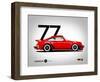 1977 Porsche 930-NaxArt-Framed Art Print