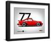 1977 Porsche 930-NaxArt-Framed Art Print