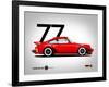 1977 Porsche 930-NaxArt-Framed Art Print