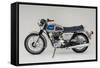 1977 Triumph Bonneville 750 Jubilee-null-Framed Stretched Canvas