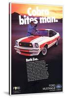 1978 Mustang - Cobra Bites Man-null-Stretched Canvas