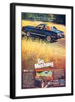 1978 Mustang - I Take a Break-null-Framed Art Print