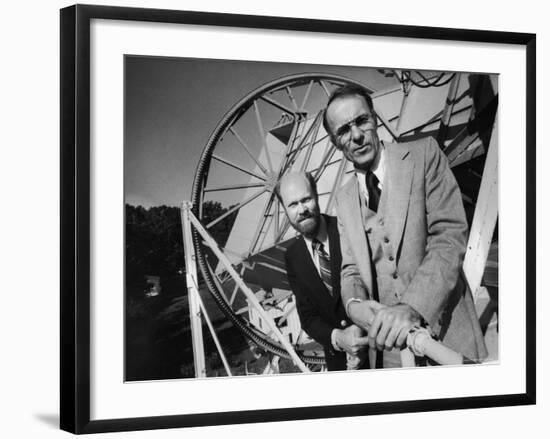 1978 Nobel Prize in Physics Winning Bell Telephone Labs Scientists Robert Wilson and Arno Penzias-Ted Thai-Framed Premium Photographic Print