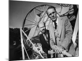 1978 Nobel Prize in Physics Winning Bell Telephone Labs Scientists Robert Wilson and Arno Penzias-Ted Thai-Mounted Premium Photographic Print