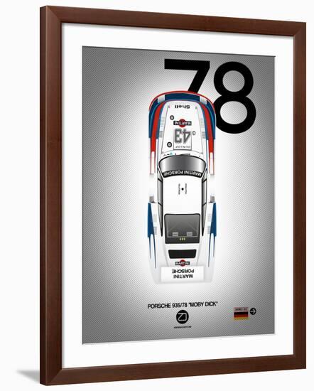 1978 Porsche 935/78 "Moby Dick"-NaxArt-Framed Art Print