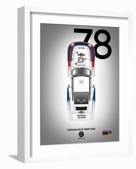 1978 Porsche 935/78 "Moby Dick"-NaxArt-Framed Art Print