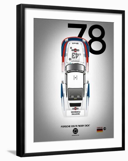 1978 Porsche 935/78 "Moby Dick"-NaxArt-Framed Art Print