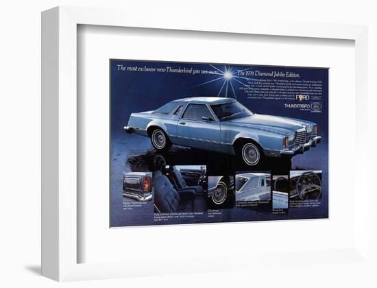 1978Thunderbird Jubilee Edition-null-Framed Art Print