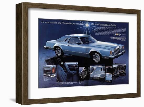 1978Thunderbird Jubilee Edition-null-Framed Art Print