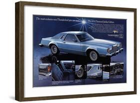 1978Thunderbird Jubilee Edition-null-Framed Art Print