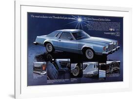 1978Thunderbird Jubilee Edition-null-Framed Art Print