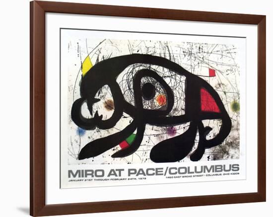 1979 at Pace Columbus-Joan Miro-Framed Collectable Print