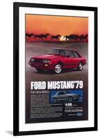 1979 Mustang - New Breed-null-Framed Premium Giclee Print