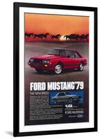 1979 Mustang - New Breed-null-Framed Premium Giclee Print