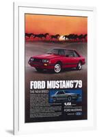 1979 Mustang - New Breed-null-Framed Premium Giclee Print