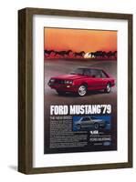 1979 Mustang - New Breed-null-Framed Art Print