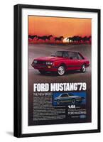 1979 Mustang - New Breed-null-Framed Art Print