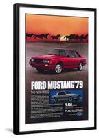1979 Mustang - New Breed-null-Framed Art Print