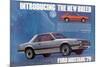 1979 Mustang Sport Car Styling-null-Mounted Art Print