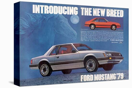 1979 Mustang Sport Car Styling-null-Stretched Canvas