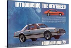 1979 Mustang Sport Car Styling-null-Stretched Canvas