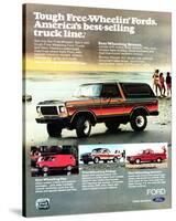 1979 Tough Free Wheelin' Fords-null-Stretched Canvas