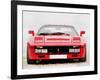 1980 Ferrari 288 GTO Front Watercolor-NaxArt-Framed Art Print