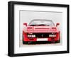 1980 Ferrari 288 GTO Front Watercolor-NaxArt-Framed Art Print