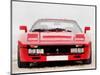 1980 Ferrari 288 GTO Front Watercolor-NaxArt-Mounted Art Print