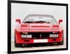 1980 Ferrari 288 GTO Front Watercolor-NaxArt-Framed Art Print