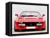 1980 Ferrari 288 GTO Front Watercolor-NaxArt-Framed Stretched Canvas