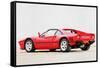 1980 Ferrari 288 GTO Watercolor-NaxArt-Framed Stretched Canvas