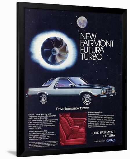 1980 Ford Fairmont Futuraturbo-null-Framed Art Print