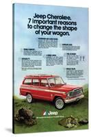 1980 Jeep Cherokee - Reasons-null-Stretched Canvas