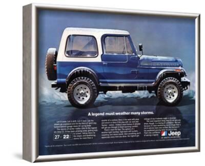 1980 Jeep Renegade A Legend Stretched Canvas Print Allposters Com