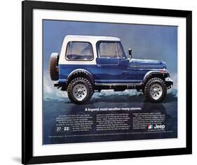 1980 Jeep Renegade - a Legend-null-Framed Art Print