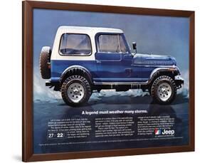 1980 Jeep Renegade - a Legend-null-Framed Art Print