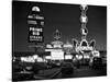 1980s Night Neon on the Strip for El Morocco La Concha Stardust Las Vegas,, Nevada-null-Stretched Canvas