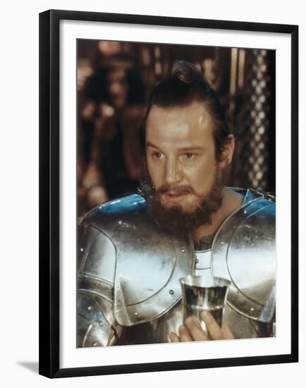 , 1981 --- British actor Liam Neeson as Gawain in the, 1981 film "Excalibur", directed by British d-null-Framed Photo